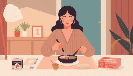 ぼっち飯あるある自宅編｜ひとりご飯をもっと自由にするアイデア