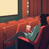 ソロ活でひとり映画を楽しむおひとりさま女性