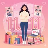 独身の日を楽しむ女性