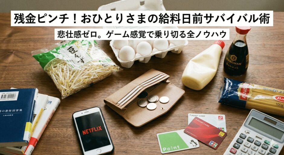 金欠に役立つ食材