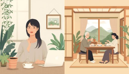 40代独身女性の選択：一人暮らしの自由 vs 実家暮らしの安心