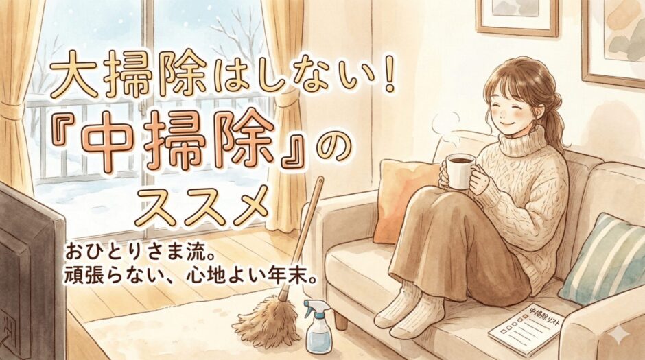 一人暮らしの大掃除