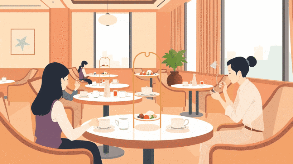 おひとりさまのアフタヌーンティー