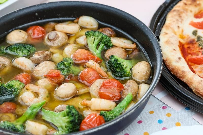 テイクアウトの料理