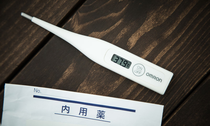 体温計と薬