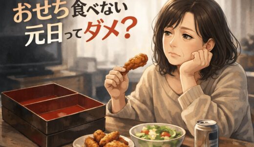 おせちを食べない正月ってダメ？安定のぼっち元日