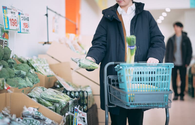 食料品の買い物