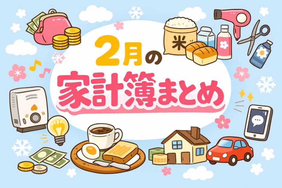 2月の家計簿まとめ